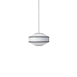 New Works Kite 1B Hanglamp Ø55 Wit/ Zwart