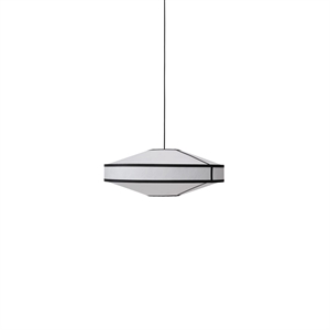 New Works Kite 3B Hanglamp Ø75 Wit/ Zwart