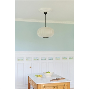 Made By Hand Ovale Hanglamp met Parelwit Ø45