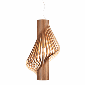 Northern Diva Hanglamp Walnoot
