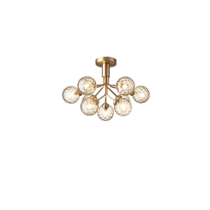 Nuura Apiales 9 Plafondlamp Geborsteld Messing/ Optisch Goud