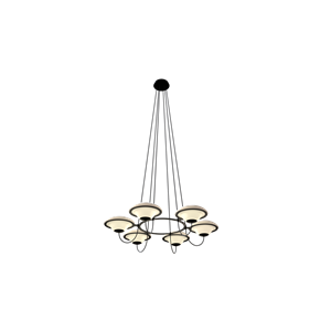 DCWéditions In The Air Hanglamp X6 Zwart