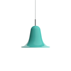 Verner Panton Pantop Hanglamp Ø23 lichtblauw