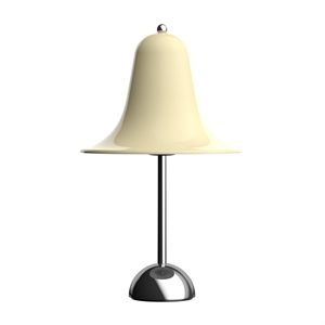 Verner Panton Pantop Tafellamp Ø23 Crème Wit
