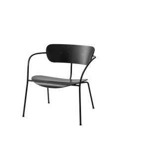 &Tradition Pavilion AV5 Fauteuil Zwart/ Zwart