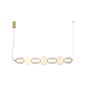 Loom Design Pearl 7 Hanglamp Amber/Goud
