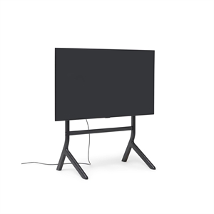 Pedestal Hopper TV-standaard Zwart Eiken