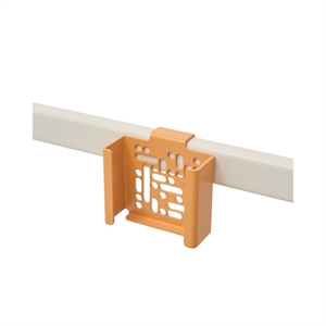 Apple TV-houder met Voetstuk in Abrikooskleur