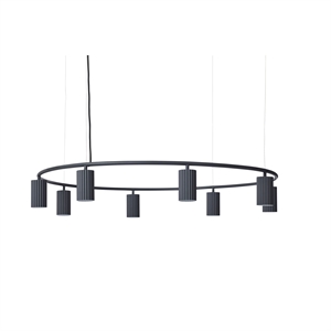Pholc Donna Circle 100 Hanglamp Zwart