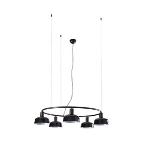 Faro TATAWIN CIRCULAR Hanglamp Klein Zwart