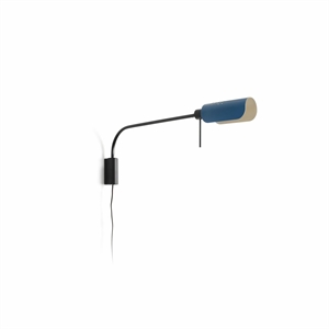 Faro MARTINICA XS Wandlamp Zwart/ Blauw