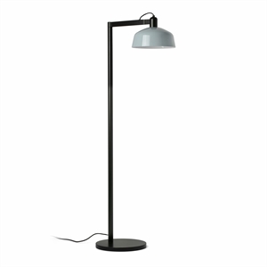 Faro TATAWIN Vloerlamp Satijn Zwart/ Grijsblauw