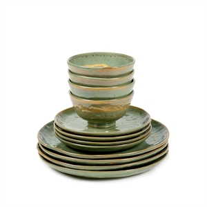 Serax Pure Starter Set, Set van 12, Zeegroen