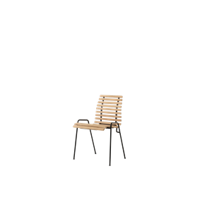 &Tradition RFH RD4 Tuinstoel Teak/ Zwart