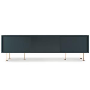 Decotique Vogue TV-meubel met poten 180 cm Groen/ Zwart