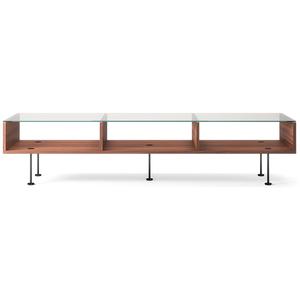 Decotique Vogue salontafel 45x165 Walnoot/ Zwart