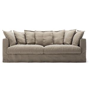 Decotique Le Grand Air 3-zitsbank Savage Linnen