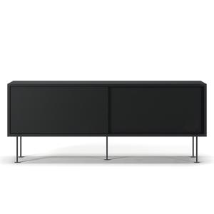 Decotique Vogue TV-meubel met poten 136 Antraciet/ Zwart