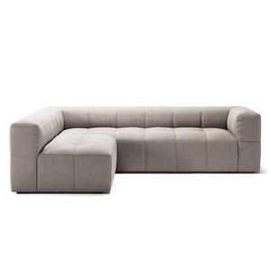 Decotique Mure 3-zitsbank met Open Uiteinde Links, Zandkleurig/ Beige