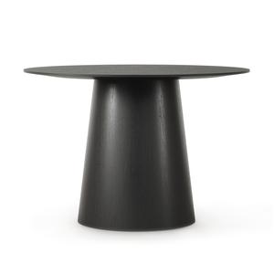 Decotique Social Eettafel 110 Zwart/ Eiken