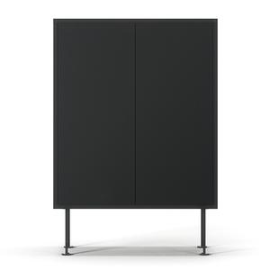 Decotique Vogue 64 Kast Antraciet/ Zwart