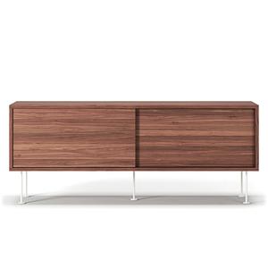Decotique Vogue TV-meubel met Poten 136 Walnoot/ Wit
