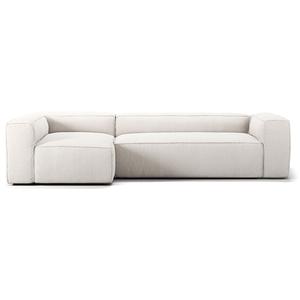 Decotique Grand 4-zitsbank Divan Links Stoom/ Wit