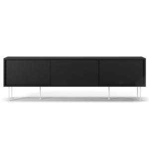 Decotique Vogue TV-meubel met Poten 180 cm Antraciet/ Wit