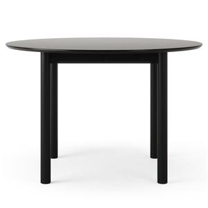 Department Houten Eettafel Ø110 cm Zwart