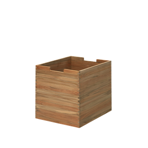 Fritz Hansen Skagerak Collectie Snijbox Hoog Teakhout