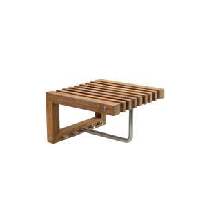 Fritz Hansen Skagerak Collection Cutter Kapstok Mini Teak/roestvrij Staal