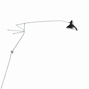 Schottlander Mantis BS2 Grijs- Groen En Zwart Wandlamp
