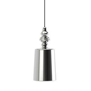 Karman Alibaglass Hanglamp, Medium Nikkel
