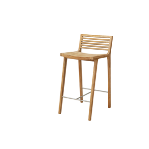 Sibast Furniture RIB Buitenbarkruk Teak