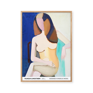 Peléton Zittend Vrouwelijk Model, 1952 70x100 Poster