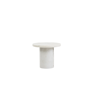 Frama Sintra Bijzettafel/Salontafel Klein Wit Marmer