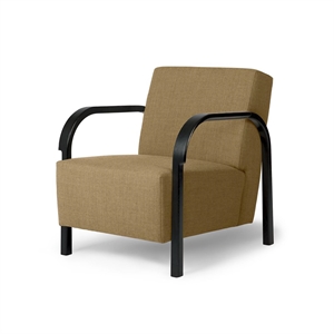 Mazo ARCH Fauteuil vierkant/Vidar 333/ Zwart Eikenhout