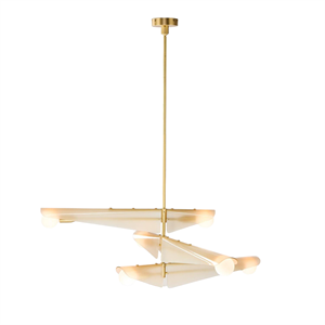 Tala Sycamore 3 Plafondlamp Messing/Dusk Roze