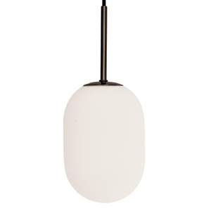 Watt & Veke Noor Hanglamp Klein Opaal/ Zwart