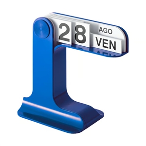 Artemide Timor Decoratieve Kalender Blauw Klein