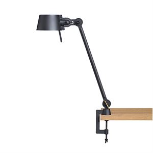 Tonone Bolt Single Arm Table Lamp Black with clip