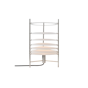 Parachilna Topuro Tafellamp Groot Roestvrij Staal/Acryl