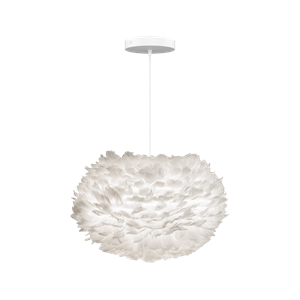 Umage Eos Hanglamp met Rozet , Medium Wit