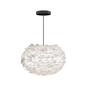 Umage Eos Hanglamp met Rozet , Medium Zwart
