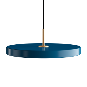 Umage Asteria Hanglamp Petroleum Blauw met Messing Top