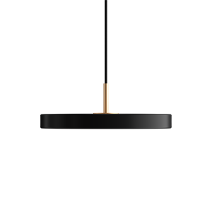 Umage Asteria Mini Hanglamp Zwart met Messing Top