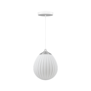 Umage Around The World Hanglamp Mini Staal/ Wit