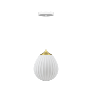 Umage Around The World Hanglamp Mini Messing/ Wit