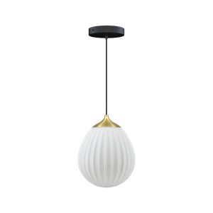 Umage Around The World Hanglamp Mini Messing/ Zwart