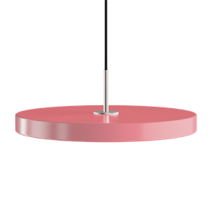 Umage Asteria Plus medium Hanglamp roze/staal